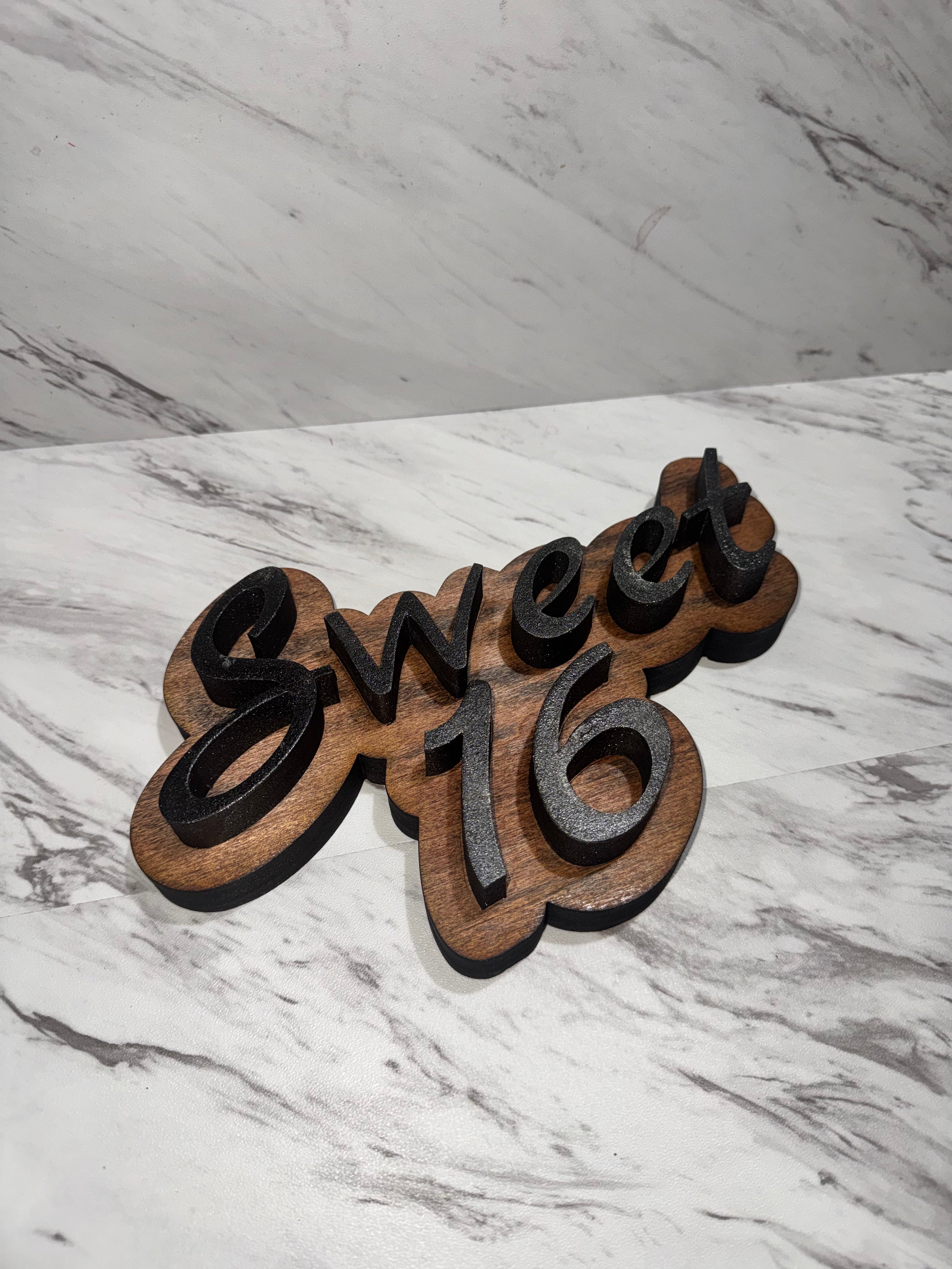 Custom Wood Photo Prop Signs