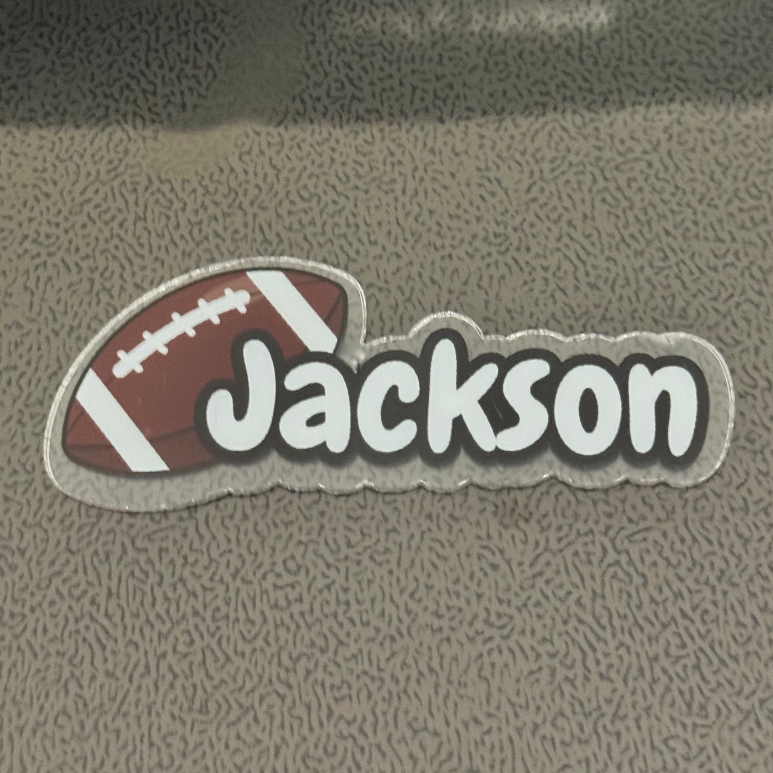 Custom Sports Bag Tags - Football