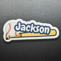 Custom Sports Bag Tags - Baseball